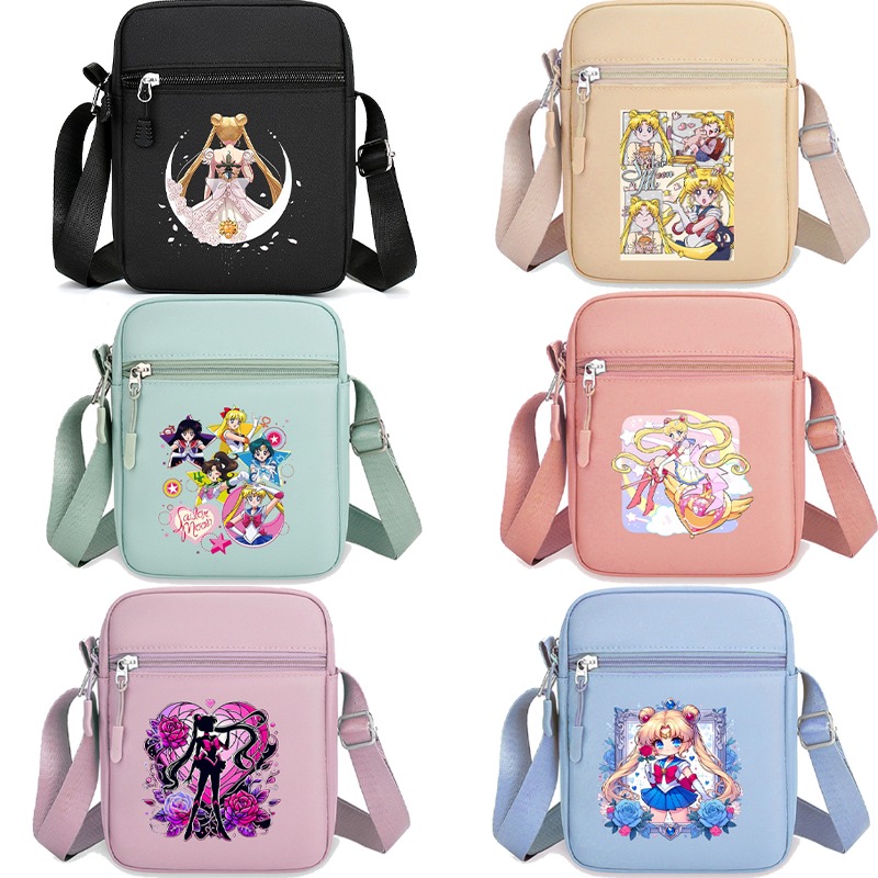 Women'S Bags Handbags - 세일러 문 숄더백 유니섹스 귀여운 크로스백