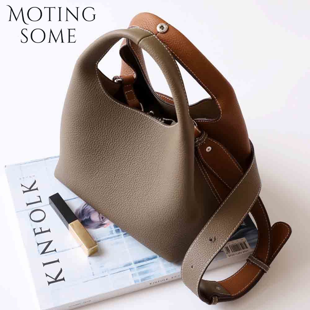 Motingsome 럭셔리 디자이너 소가죽 패치워크 스 - Women Bags On Sale 리뷰 및 가격