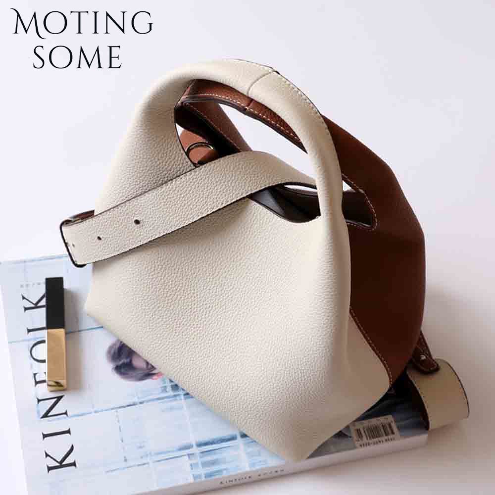 Motingsome 럭셔리 디자이너 소가죽 패치워크 스 - Women Bags On Sale 리뷰 및 가격