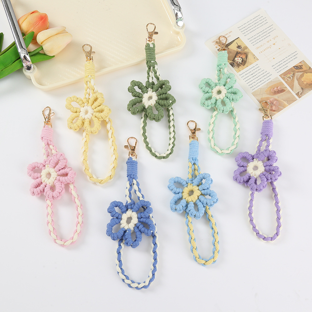 여성을 위한 정교하게 손으로 짠 투톤 키체인, 카와이  - Women Hand Bags For Office 리뷰 및 가격
