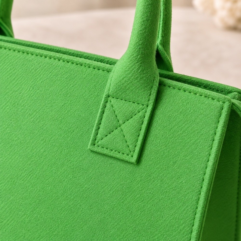 휴대하기 편리한 대용량 펠트 토트백, 펠트 소재, 단일 - Women Hand Bags For Office 리뷰 및 가격