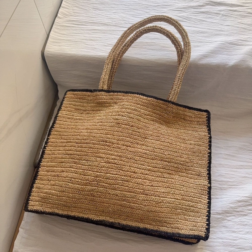 2026 신상 라피아 숄더백 손자수 귀여운 동물 비치  - Women'S Raffia Bags 리뷰 및 가격