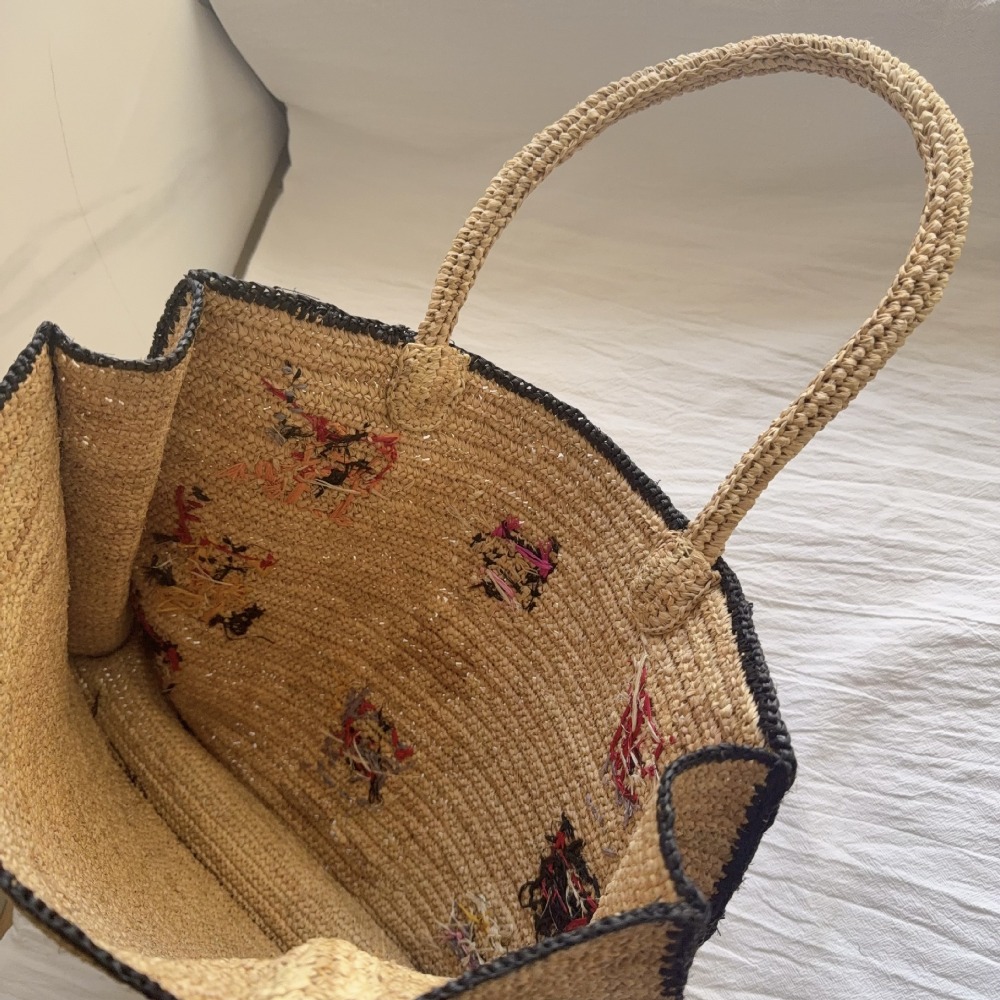 2026 신상 라피아 숄더백 손자수 귀여운 동물 비치  - Women'S Raffia Bags 리뷰 및 가격