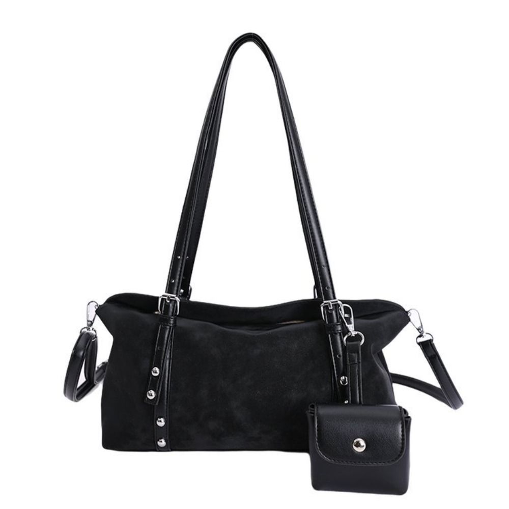 새로운 PU 소재 여성용 숄더백, 빈티지 스타일, 손으 - Women Hand Bags For Office 리뷰 및 가격