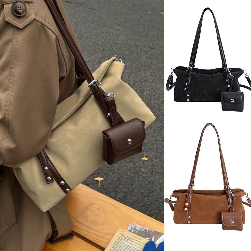 새로운 PU 소재 여성용 숄더백, 빈티지 스타일, 손으 - Women Hand Bags For Office 리뷰 및 가격