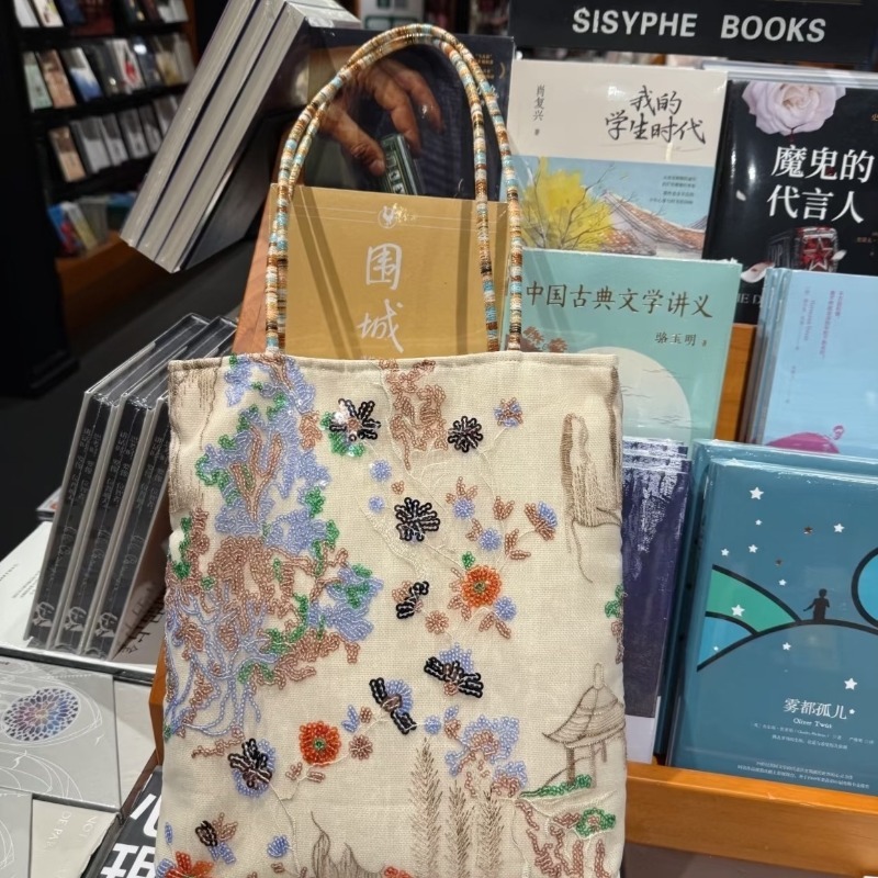 2026 새로운 중국 스타일 자수 캔버스 토트백 대용량 - Women Bags 2026 Trends 리뷰 및 가격