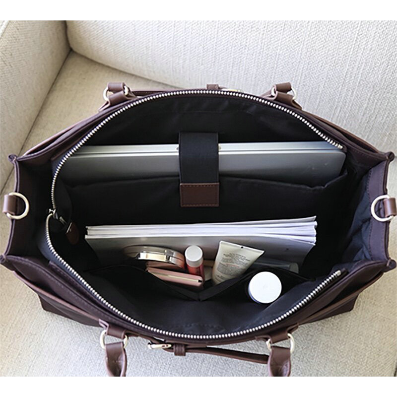 여성용 패션 토트백, 14인치 노트북 수납 가능, 고급 - Women Hand Bags For Office 리뷰 및 가격