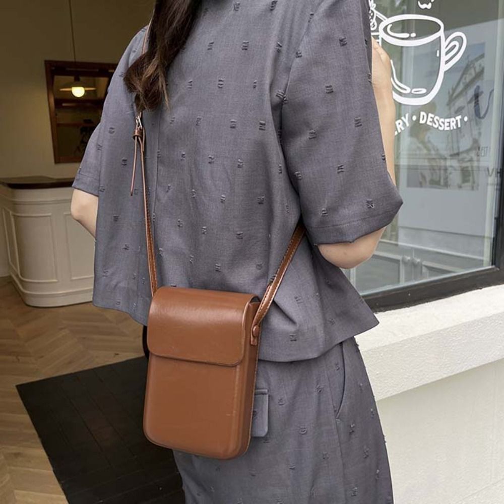 PU 가죽 플랩 크로스바디 백 심플 솔리드 대용량 여성 - Women'S Bags Handbags 리뷰 및 가격